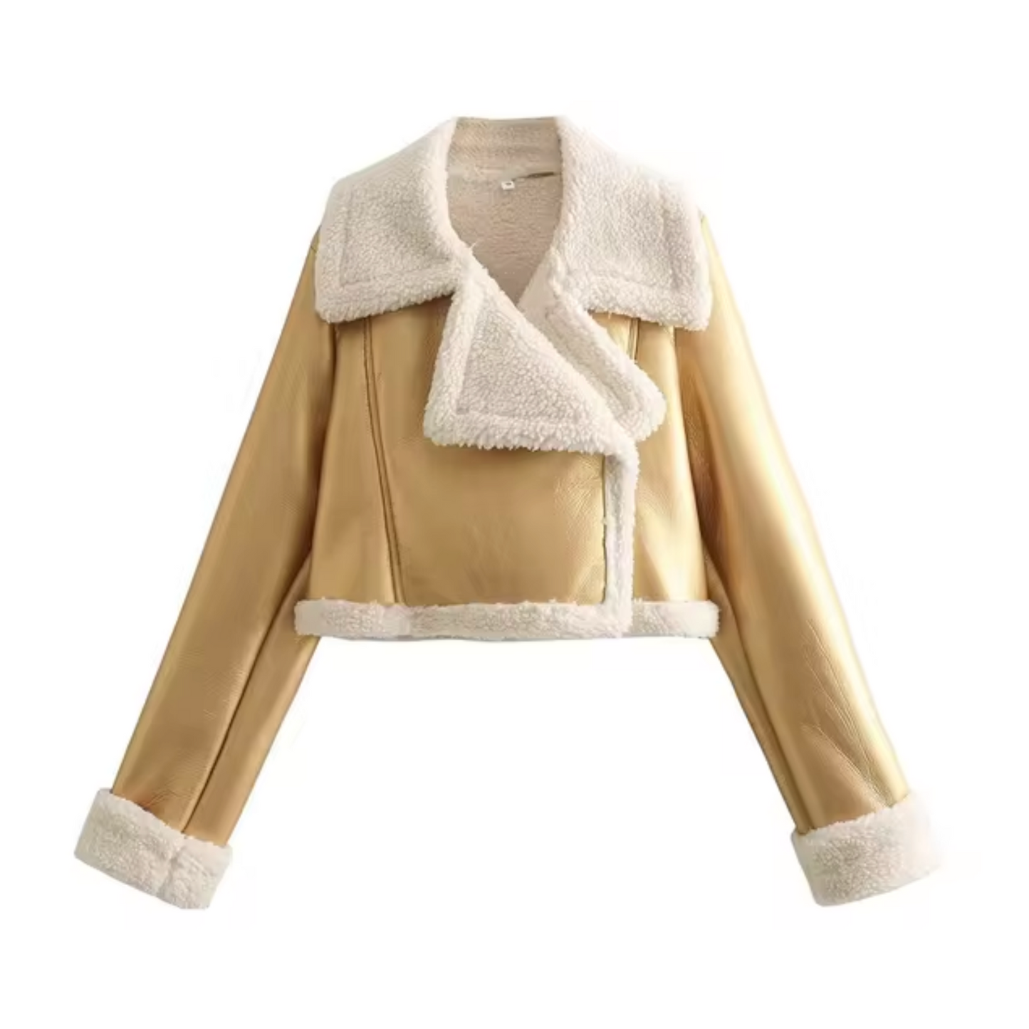 Blouson en cuir élégant pour femme