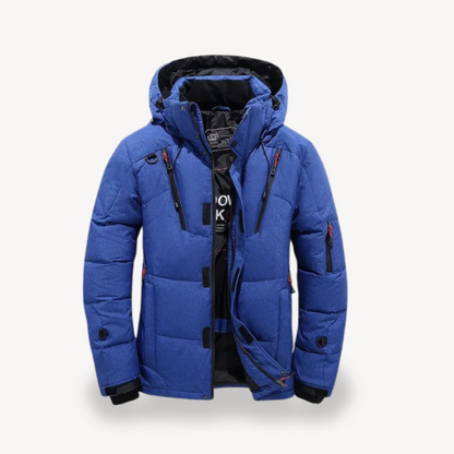 Veste d'hiver chaude rembourrée pour homme