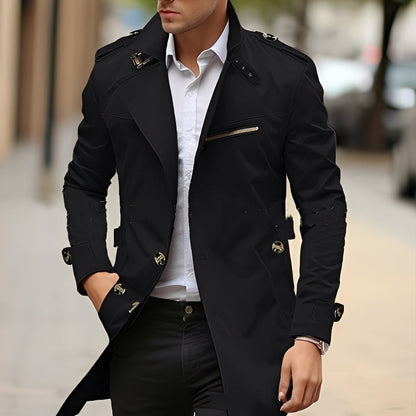 Trench-coat élégant pour homme Design raffiné