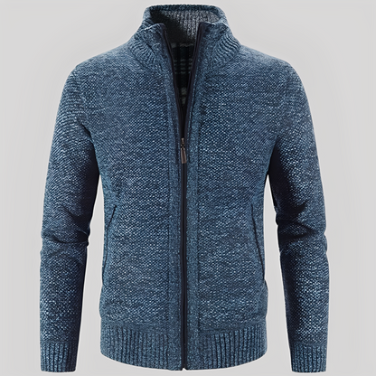 Cardigan zippé pratique pour hommes