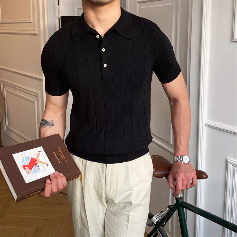 Polo de loisir homme coupe décontractée
