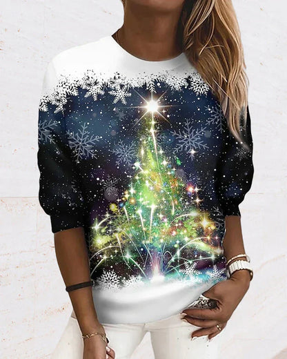 Cheval Pull Noël Chaud