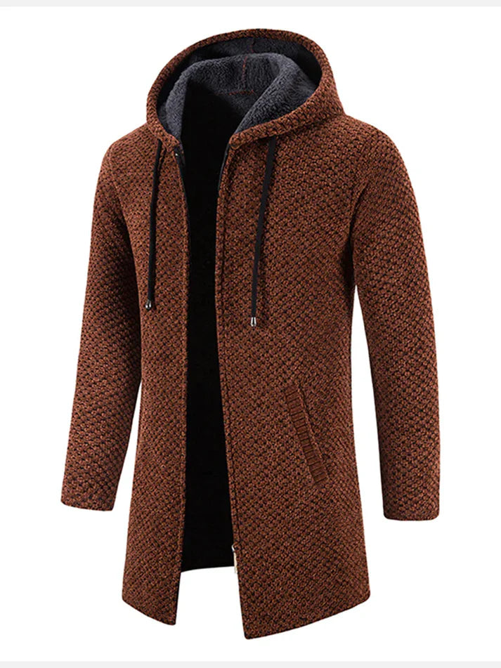 Parka long d'hiver pour hommes