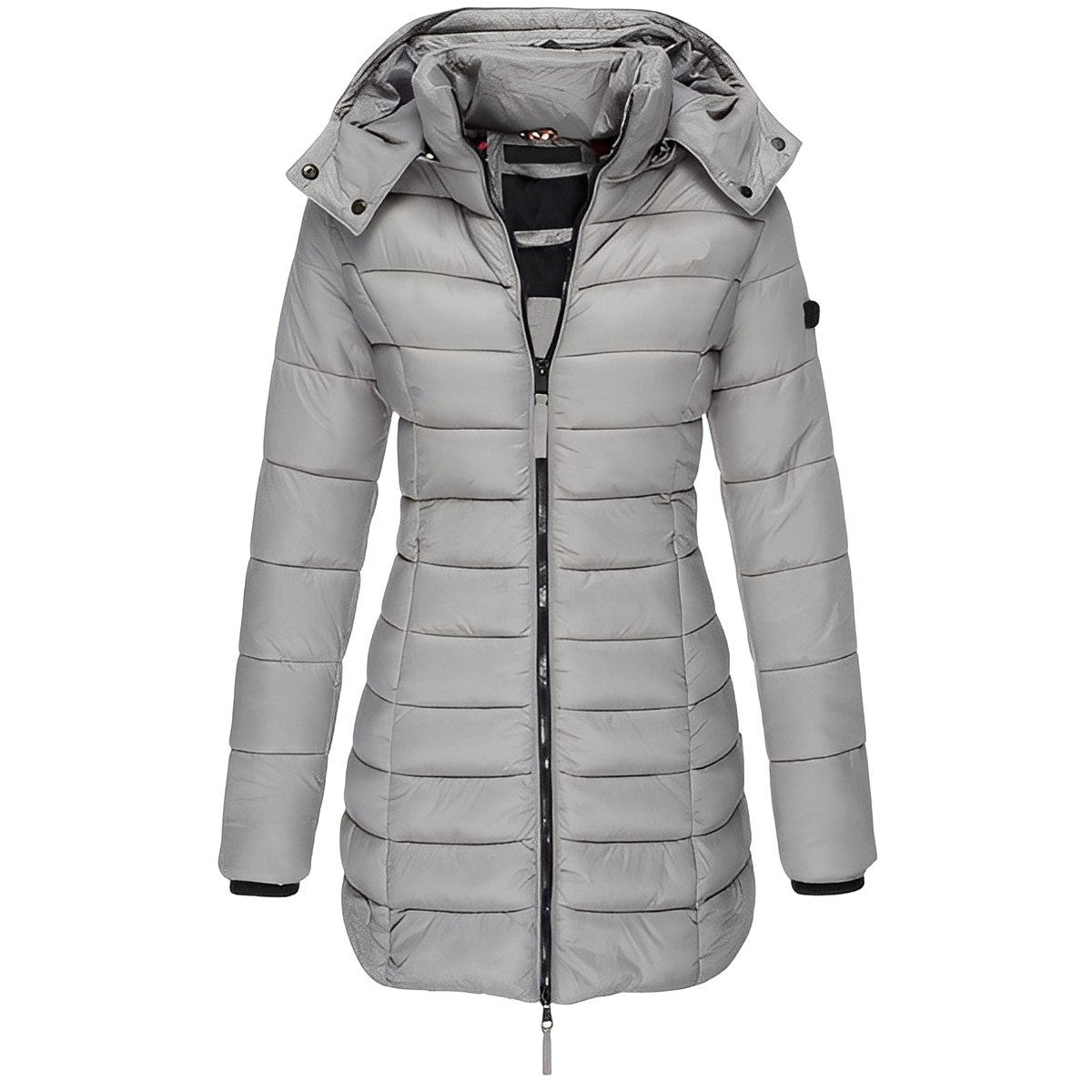 Manteau élégant pour femme, chaudement rembourré