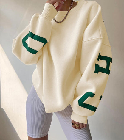 Damen Pullover Großzügig Bequem Alltag - IdealeKleiden