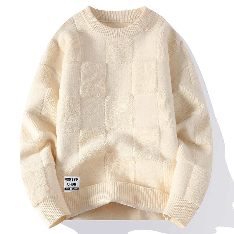 Pull en maille tendance pour hommes stylés