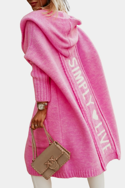 Gilet long confortable pour femme
