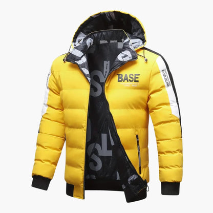 Doudoune homme pratique à capuche