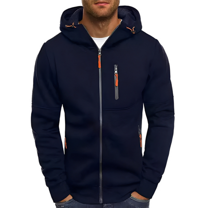 Veste pratique pour homme avec capuche Sportive