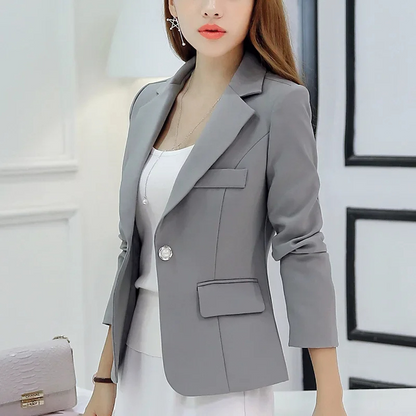 Schicke Blazer Damen Slim Fit - IdealeKleiden