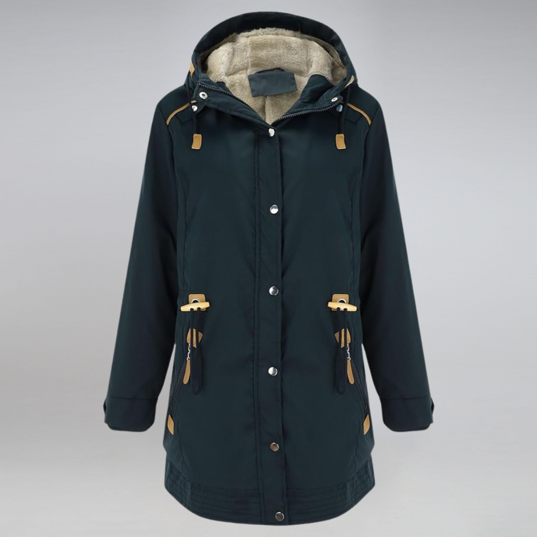 Parka imperméable femme chaud et stylé