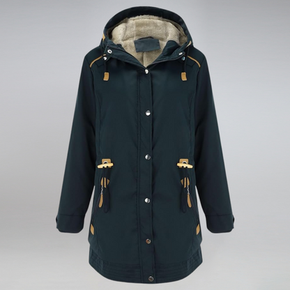 Parka imperméable femme chaud et stylé