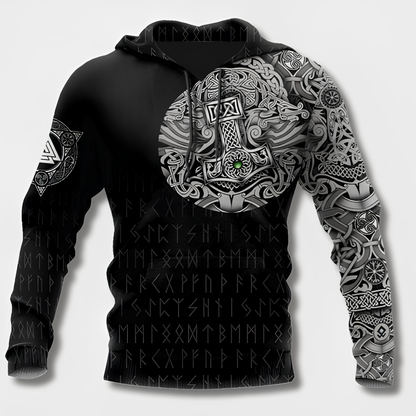 Sweat à capuche Viking Style Viking cool