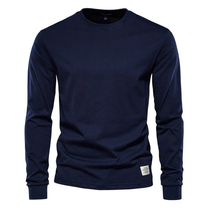 Chemise décontractée confortable à manches longues pour hommes