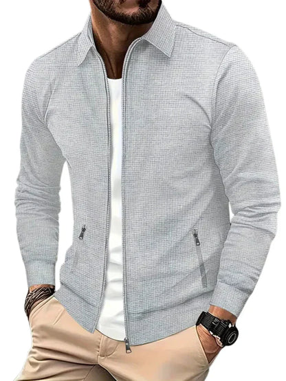 Veste légère pour homme, zippée, sportive