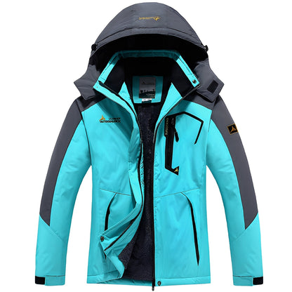 Warme Damenjacke Winter Fleece Inside - IdealeKleiden