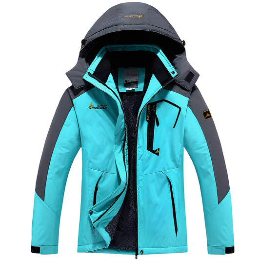 Warme Damenjacke Winter Fleece Inside - IdealeKleiden
