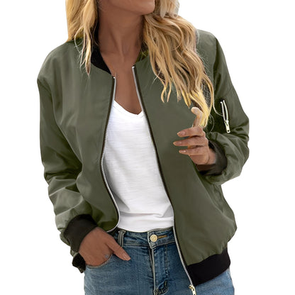 Blouson aviateur femme élégant style rétro-chic