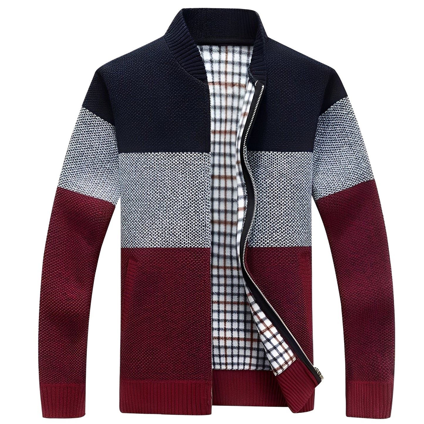 Veste de loisirs pratique en polaire chaude pour hommes