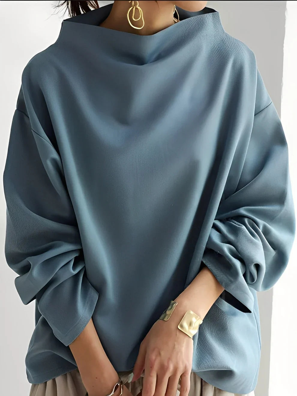 Pull femme style décontracté moderne