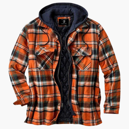 Veste de bûcheron classique avec capuche