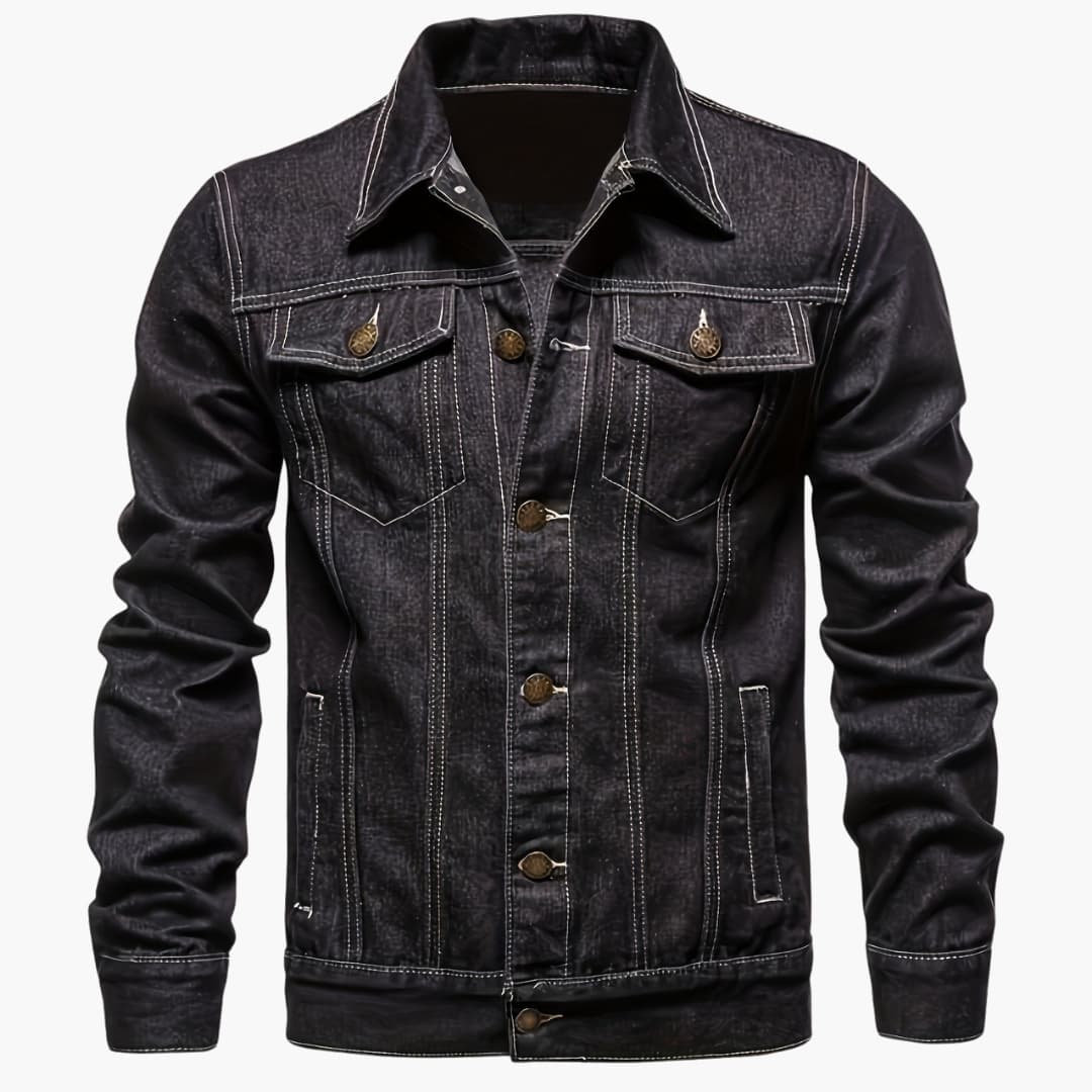 Veste en jean homme coupe slim et stylée