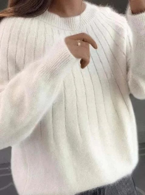 Pull en cachemire doux pour femme