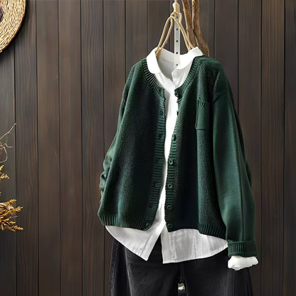 Cardigan élégant Femme Classique Lacé