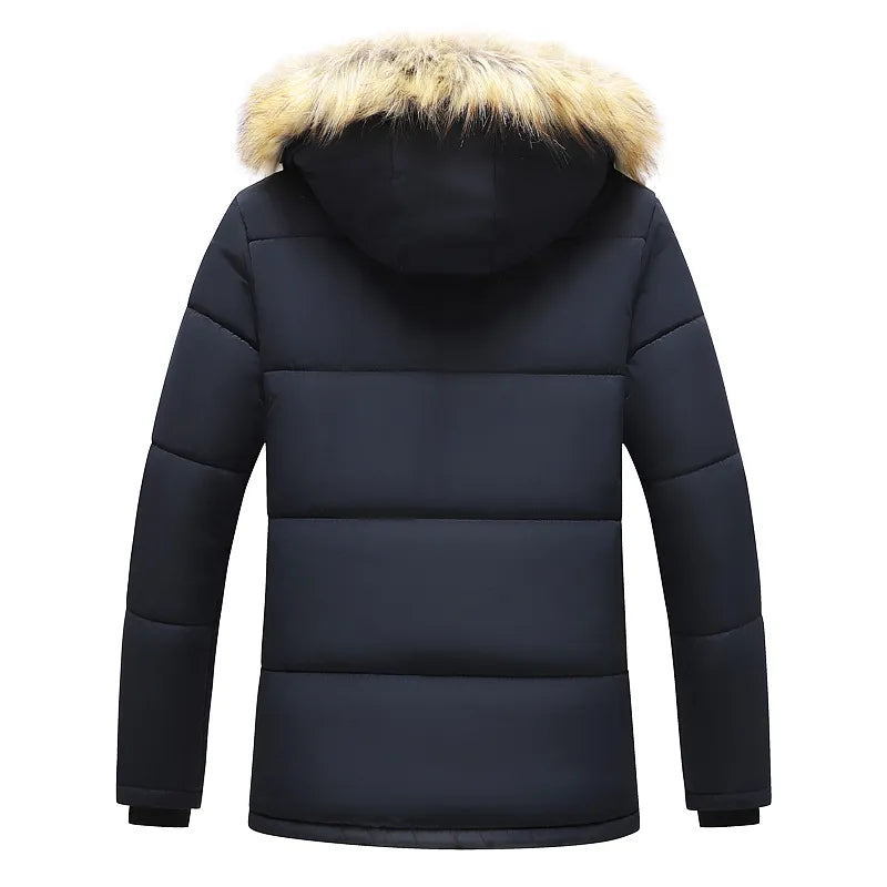 Herren Parka Warm Winterjacke - IdealeKleiden