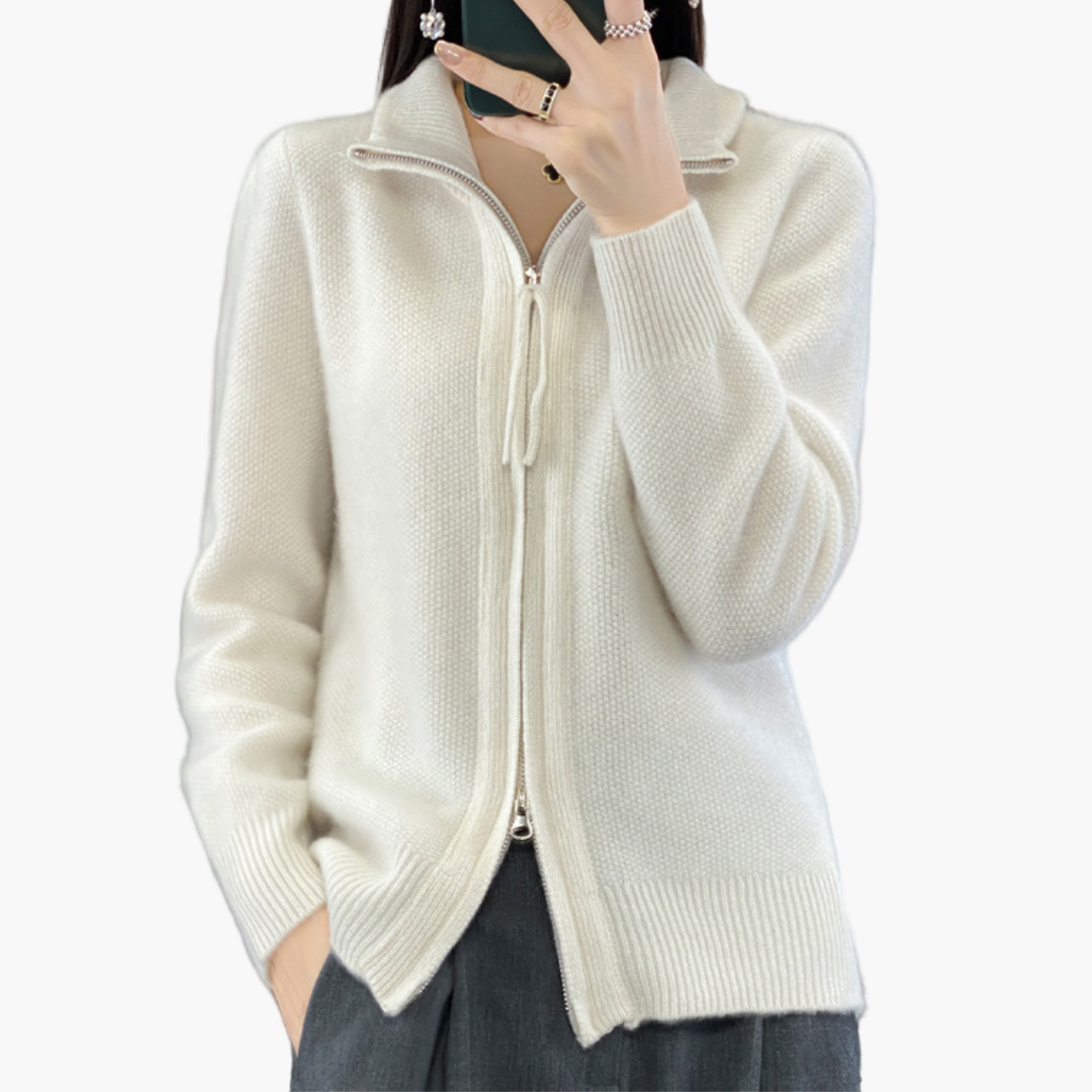 Gilet moderne zippé élégant