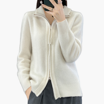 Gilet moderne zippé élégant