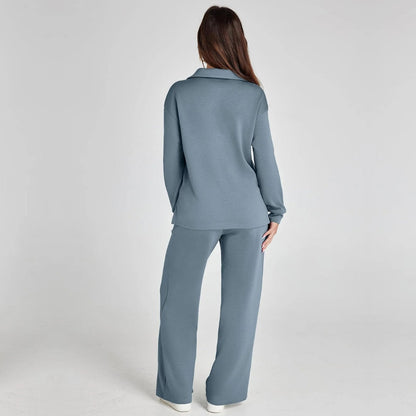 Damen Loungewear Set mit Bequemen Hosen - IdealeKleiden