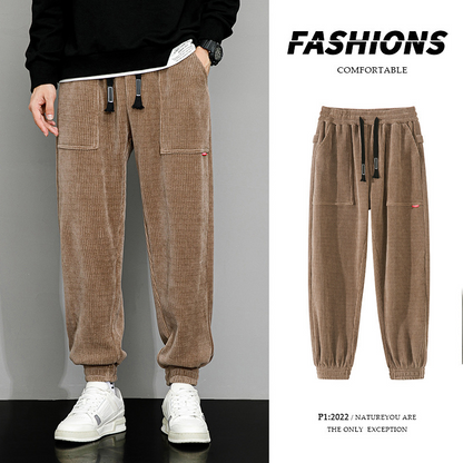 Leroy - Pantalon cargo pour homme confortable style moderne