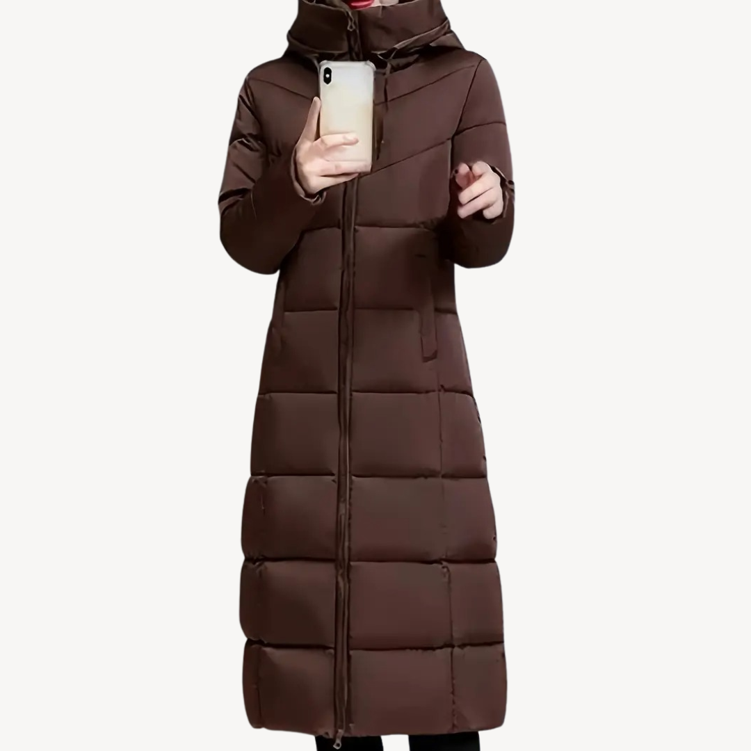Doudoune longue d'hiver pour femme