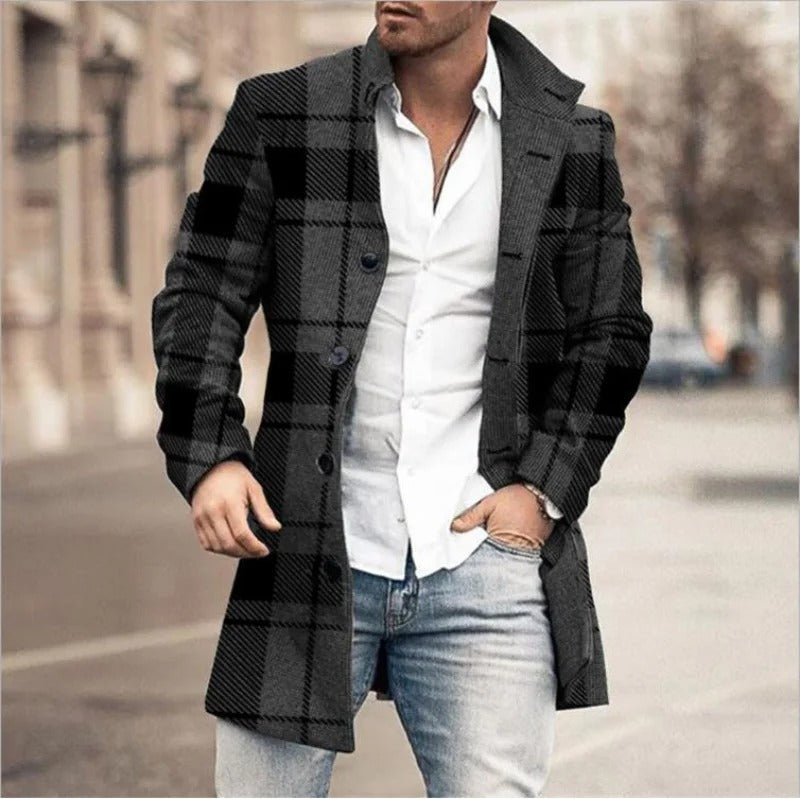 Manteau d'hiver homme chaud et douillet