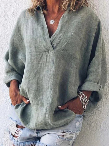 T-shirt à manches longues Femme Confiance et Élégance