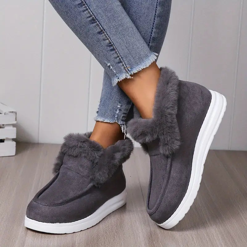 Baskets d'hiver stylées en coton