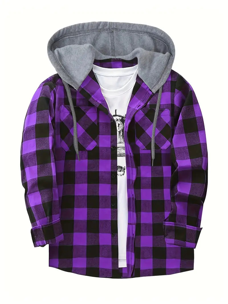 Pull à carreaux pour hommes Style moderne
