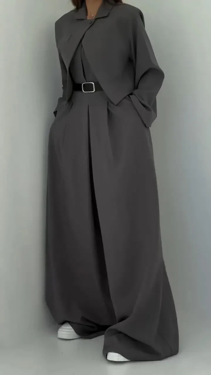 Ensemble léger veste et short femme pour l'été