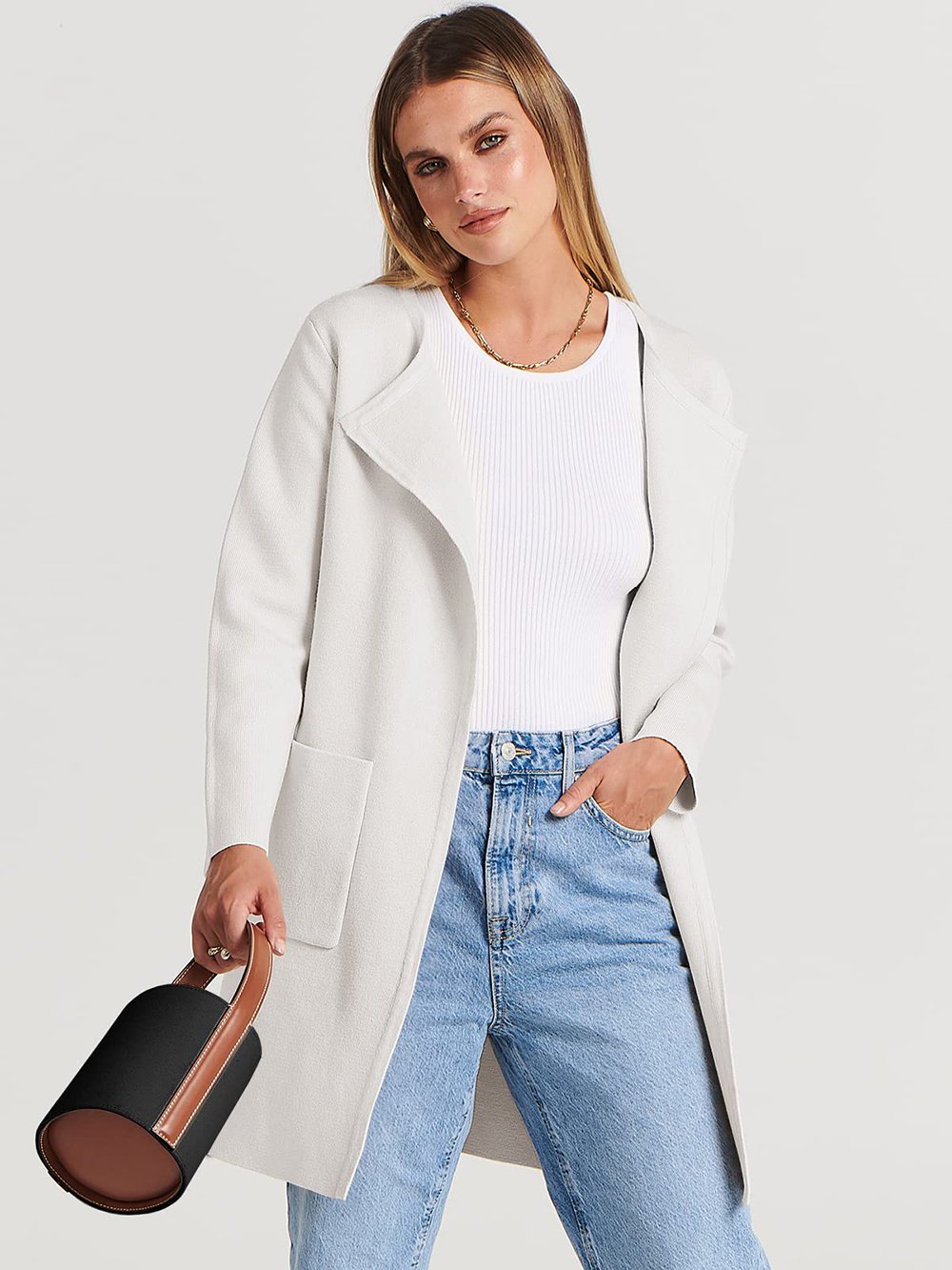 Veste élégante pour femme avec revers