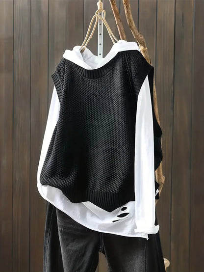 Mia - Pull col rond doux pour femme