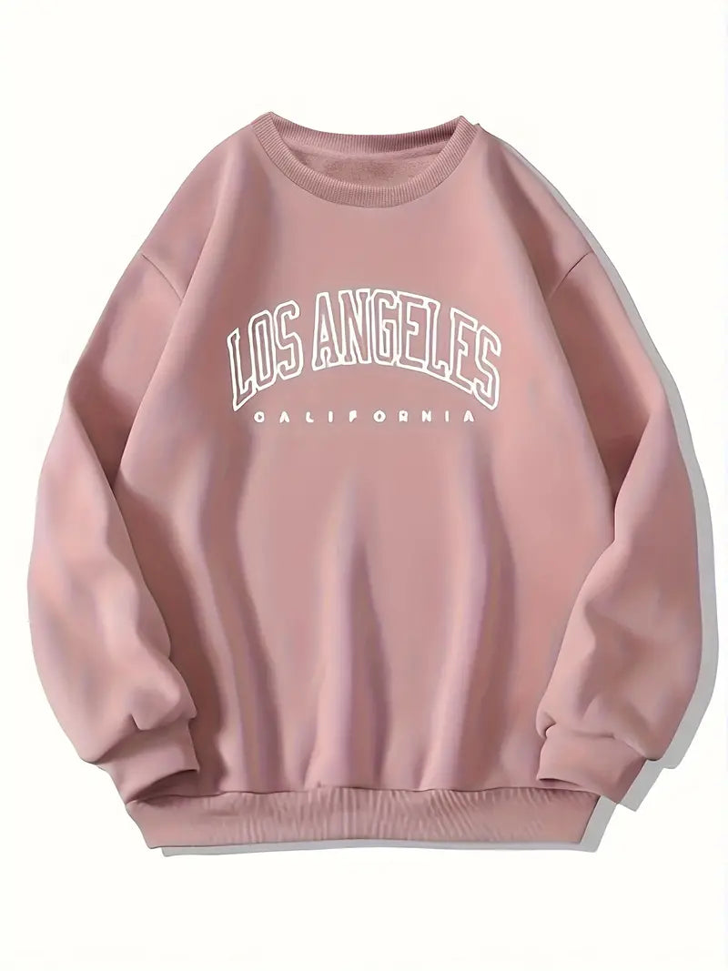 Sarah – Los Angeles Damen Langarm Top - IdealeKleiden