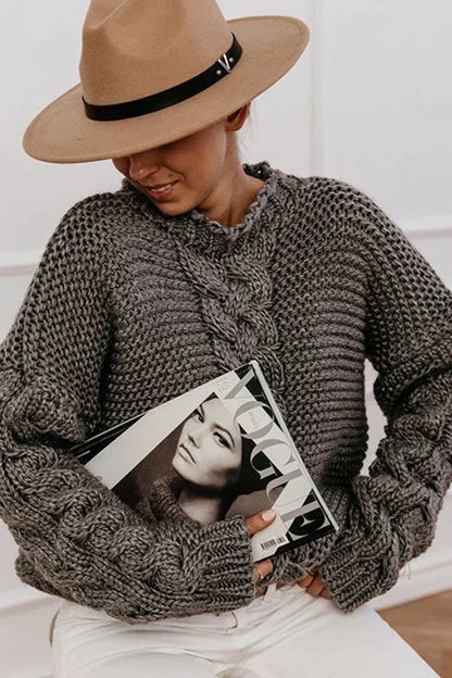 Pull-overs doux élégants et longs pour femmes