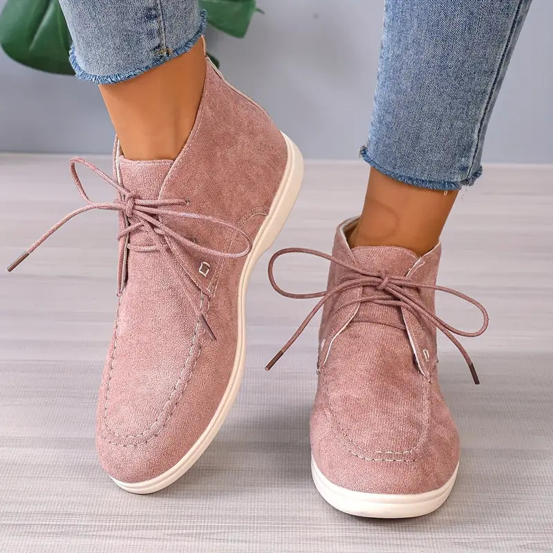Bottines lacées stylées
