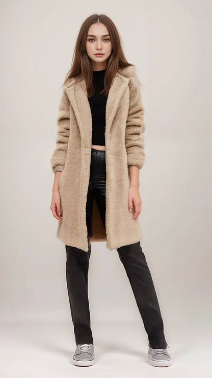 Veste Teddy Douce et Chaude