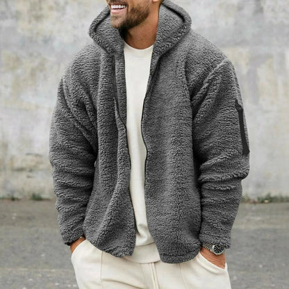Veste à capuche pour hommes style rétro pratique