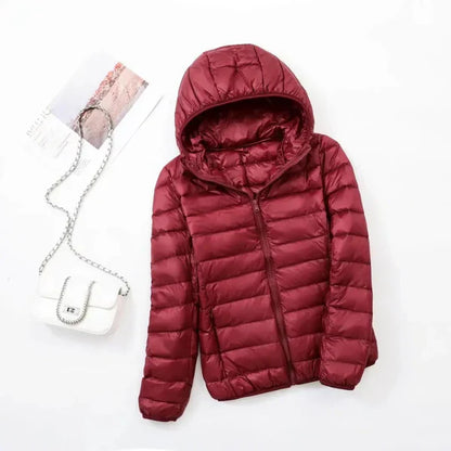 Doudoune matelassée imperméable pour homme Noire