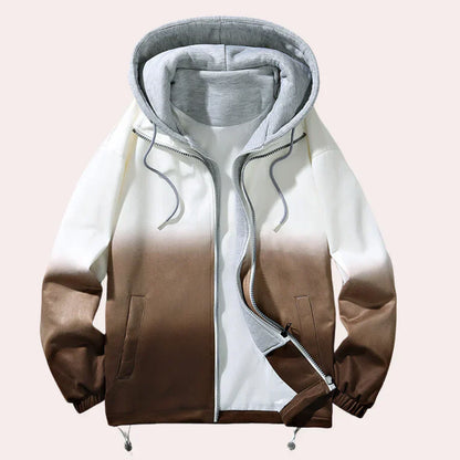 Élégante veste pour homme avec capuche Style moderne
