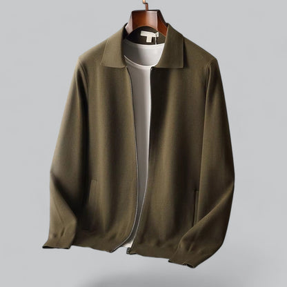 Veste zippée pratique pour homme