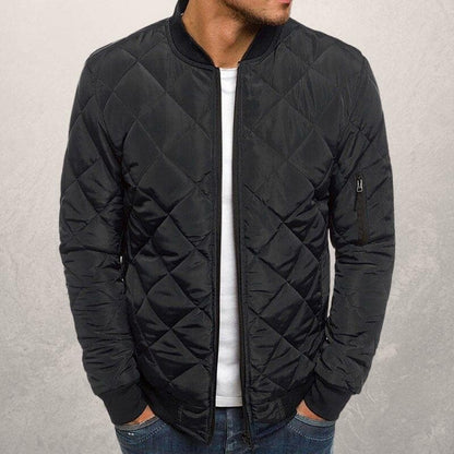 Bomber tendance à motif losanges